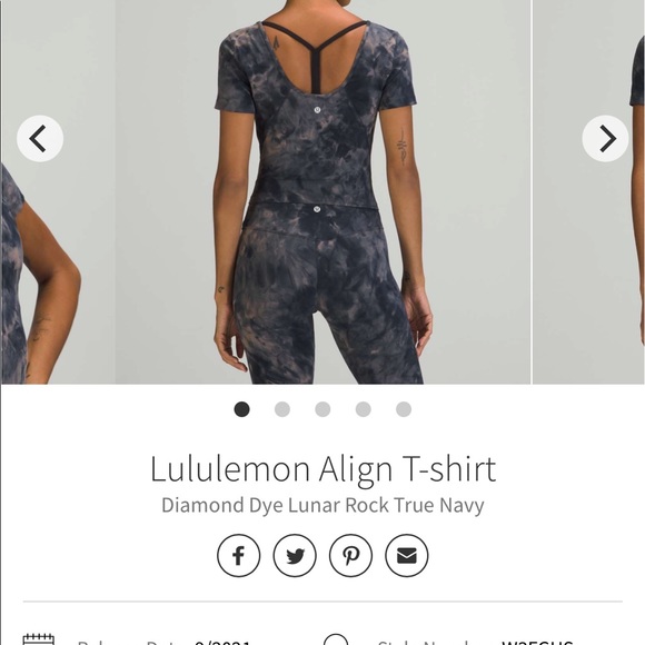 NWT 2 pieces Align shorts Diamond dyed, size 12 shorts and 12 short sle… - Picture 11 of 14